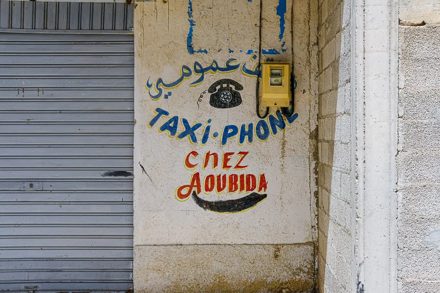 Taxi Phone Pochoir Dessin Ain Beida