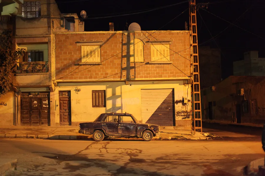 Village Ain Beida Algerie Voiture Vintage